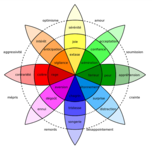 Identifier ses émotions grâce à la roue des émotions de Plutchik